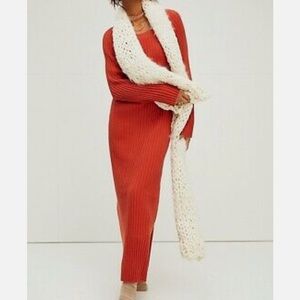 Free People Ribbed Walk About Maxi Dress